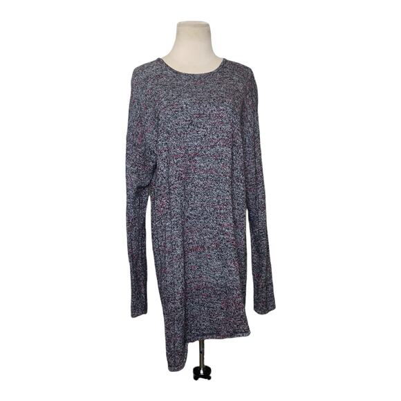 J. Jill black long sleeves asymmetrical tunic sweater size Tall Large - Picture 10 of 10